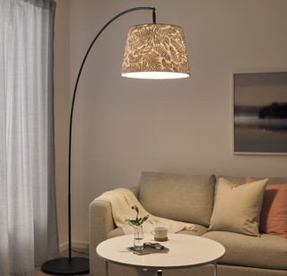Pie de lámpara SKAFTET IKEA negro