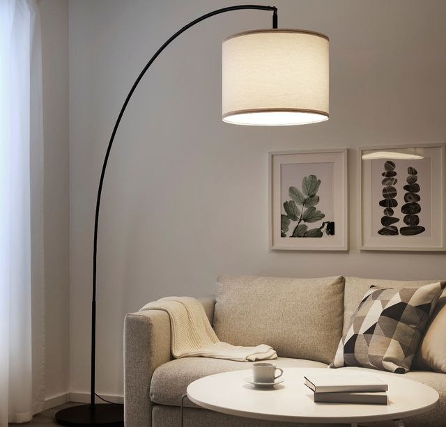 Pie de lámpara SKAFTET IKEA negro