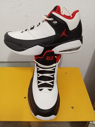 Zapatillas Jordan Hombre Negro Rojo Blanco