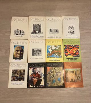 Revistas arquitectos. Años 70-80