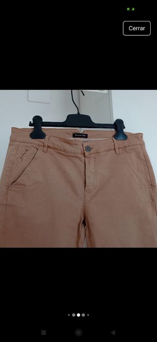 Pantalones Chinos Massimo Dutti Talla 38