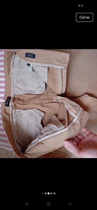 Pantalones Chinos Massimo Dutti Talla 38