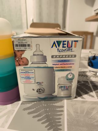 Calienta biberones Avent Natural + dosificadores 