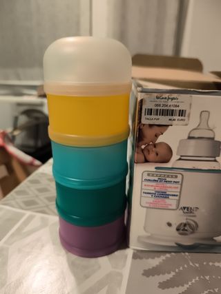 Calienta biberones Avent Natural + dosificadores 