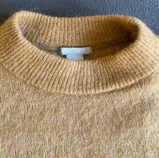 Jersey H&M lana mohair marrón Talla XS