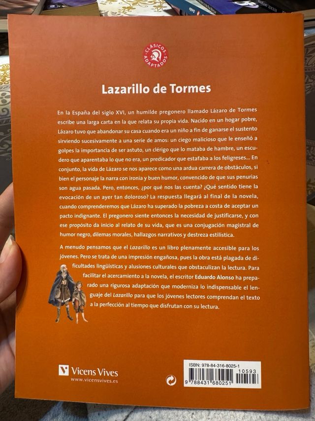 El Lazarillo De Tormes N/c (clasicos Adaptados)...