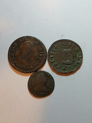 12 Monedas Españolas.