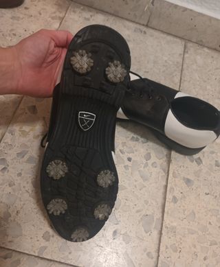 Zapatos de golf Nike blancos y negros