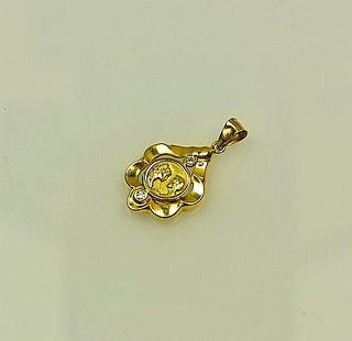 Colgante Love Oro 18k