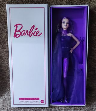 Bambola da convention Barbie Chromatic Couture Purple
