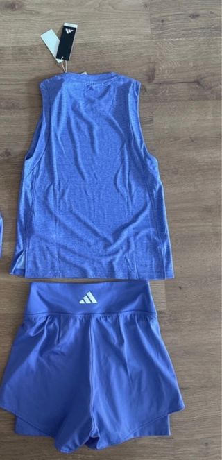 Conjunto Adidas Azul Mujer