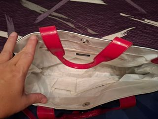 Bolso Armani Jeans Azul, Rojo y Blanco