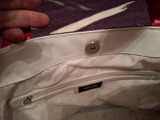 Bolso Armani Jeans Azul, Rojo y Blanco