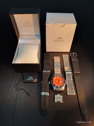 Orologio Orient Ray 2 arancione FAA02006M9 + EXTRA