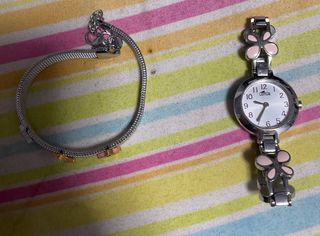 Conjunto Lotus: Reloj y Pulsera Niña