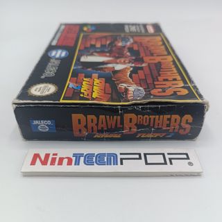 Caja Brawl Brothers Super Nintendo
