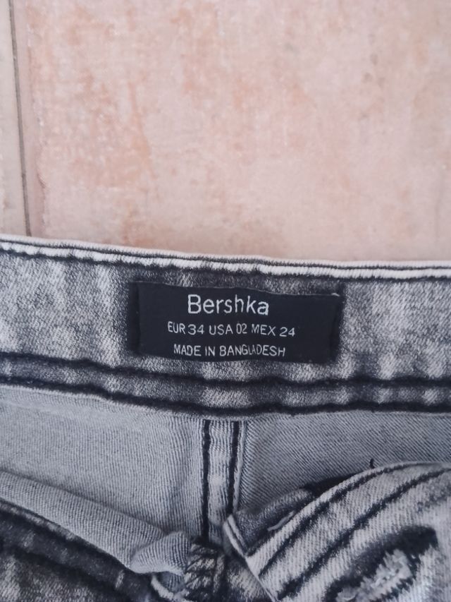 Shorts vaqueros grises