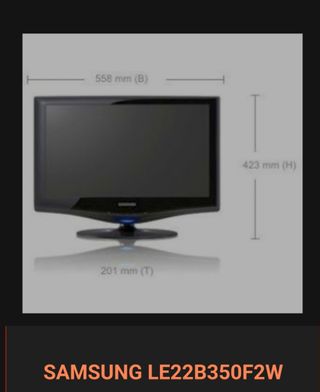 Samsung LE22B350F2W TV