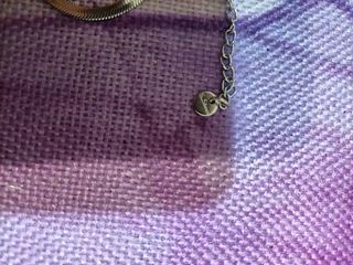 Bracciale argentato con quadrifogli in acciaio