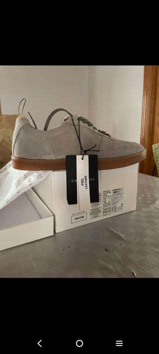 Zapatos Cortefiel Hombre Talla 40 Gris