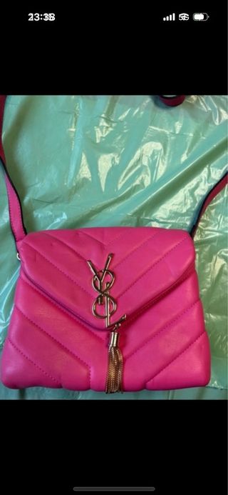 Bolso rosa Saint Laurent