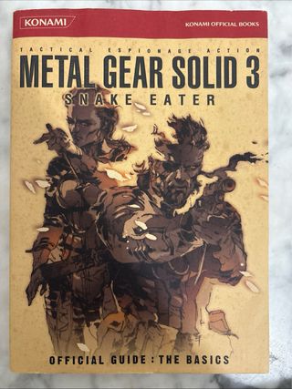 Guide Metal Gear Solid 3 Snake Eater PS2 JP