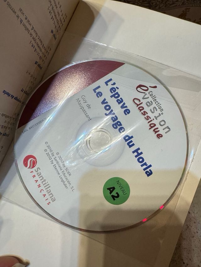 EVASION CLASSIQUE NIVEAU 2 L'EPAVE + CD