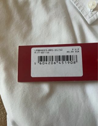 Camisa Branca Lion of Porches Nova