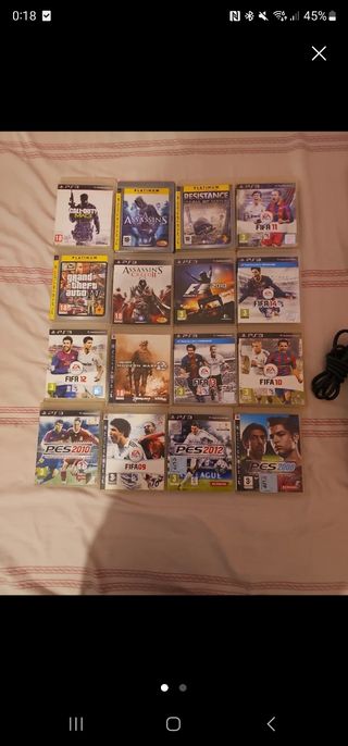 Lote de 16 Juegos PS3