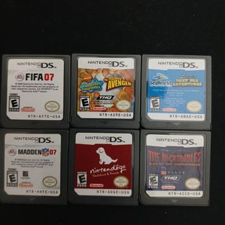6 Juegos nintendo Ds