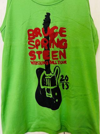 Camiseta Bruce Springsteen Wrecking Ball Tour 2013