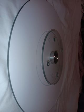 Plato giratorio de cristal