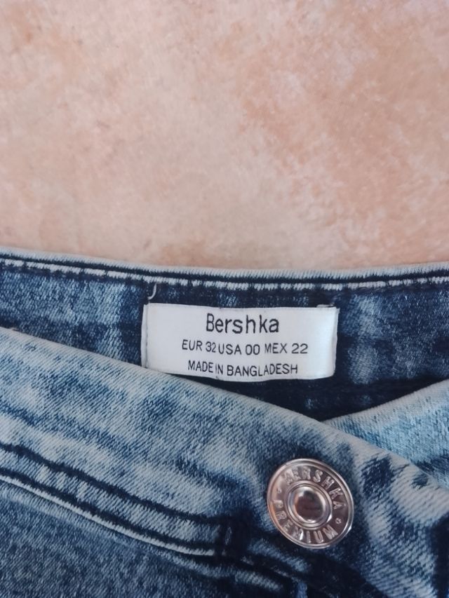 Vaqueros ajustados azules