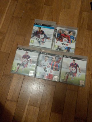 Lote 4 Juegos FIFA PS3