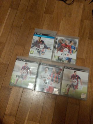 Lote 4 Juegos FIFA PS3