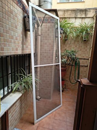 Mosquitera de aluminio