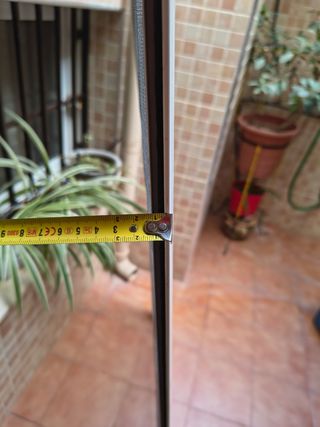 Mosquitera de aluminio