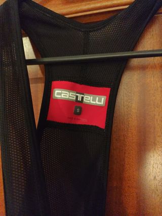 Culote Castelli Competizione Negro talla s  
