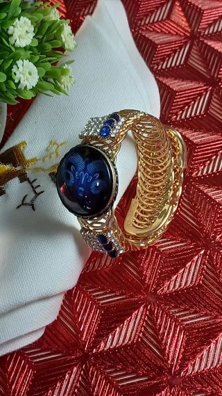 Pulsera Cobre Metalizado Ajustable