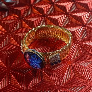 Pulsera Cobre Metalizado Ajustable