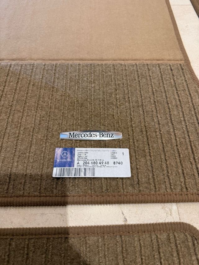 Alfombras Mercedes W204 Originales,nuevas! Clase C