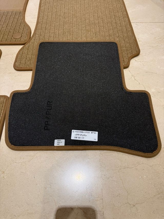Alfombras Mercedes W204 Originales,nuevas! Clase C
