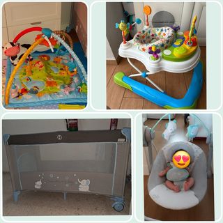 Pack: Gimnasio, Andador, Balancín y Parque Cuna