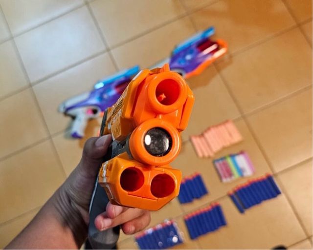 Pistolas Nerf lote