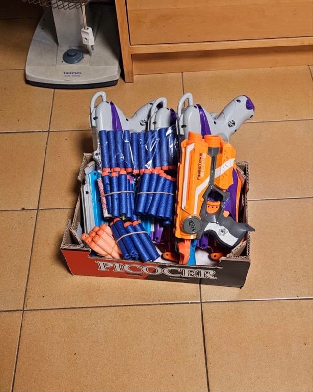 Pistolas Nerf lote