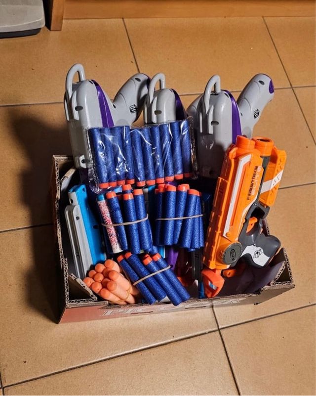 Pistolas Nerf lote