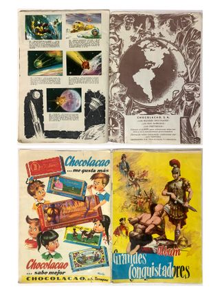 Ferma álbum cromos Grandes Conquistadores completo