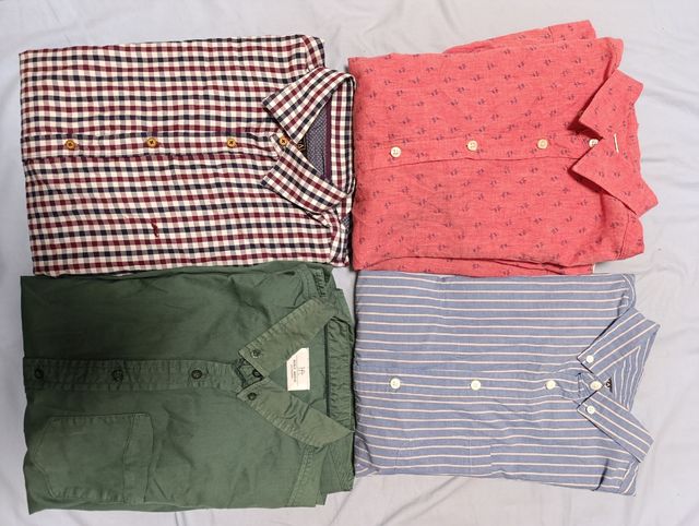 Lote pack 4 Camisas Hombre