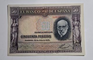 50 Pesetas 1935 Sin serie 5060