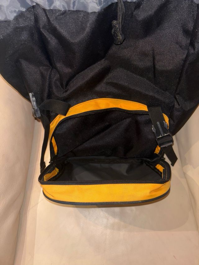 Mochila Alforja Decathlon Negra